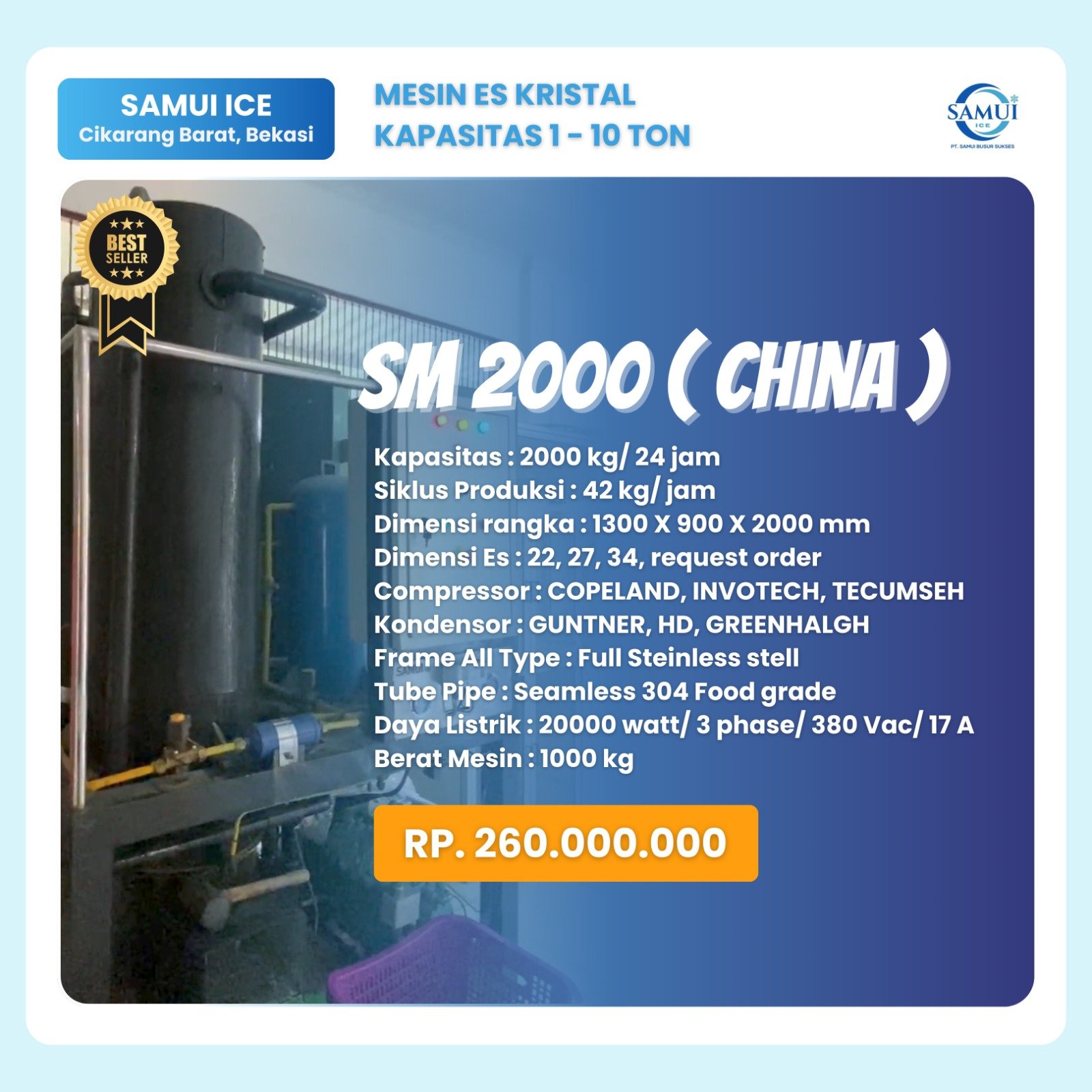 SAMUI SM 2000 China