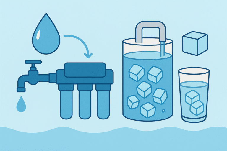 Kualitas Air untuk Hasil Es yang Jernih dan Aman