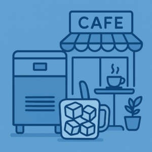 Mesin Es untuk Kafe dan Kedai Kopi