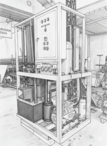 Mesin Es SAMTECH Dibandingkan Merek Lain