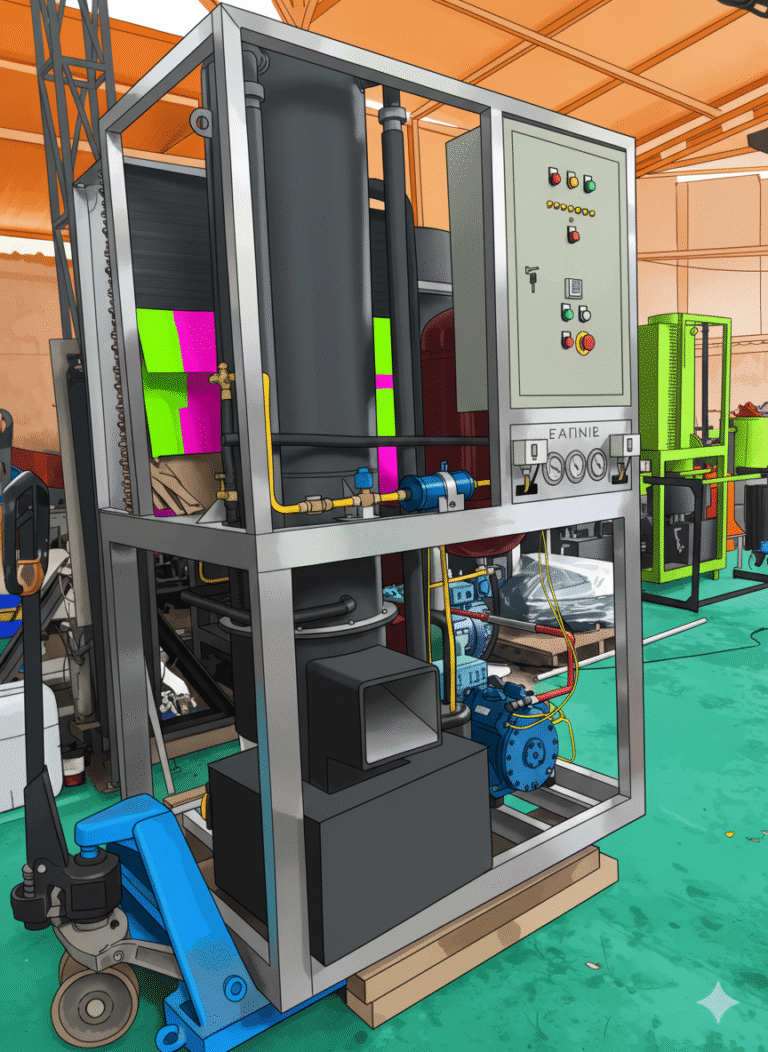 Mesin Es Otomatis dan Semi Otomatis