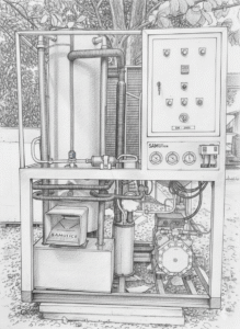 pendingin canggih di mesin es modern